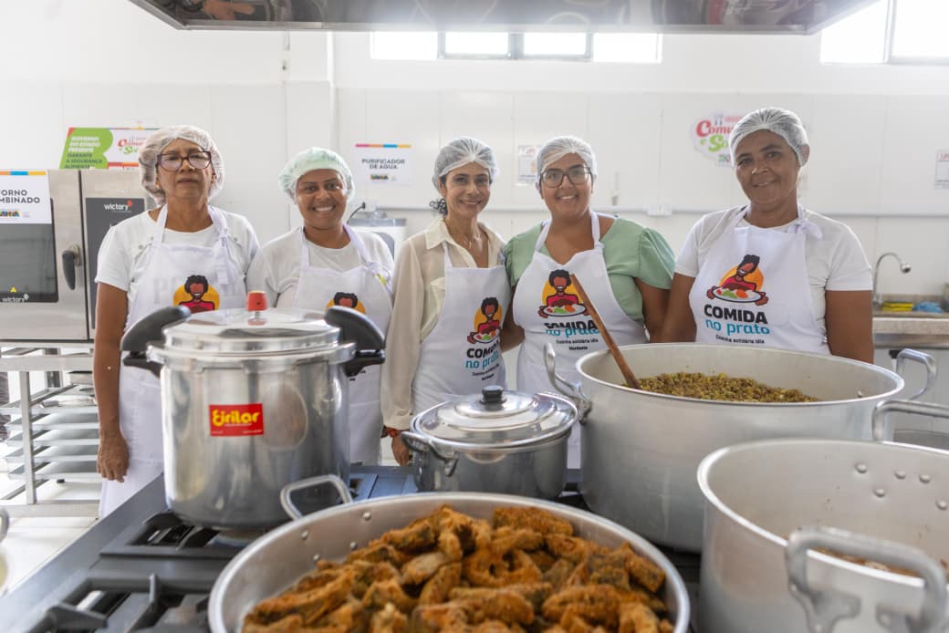 Equipe da Cozinha Solidária